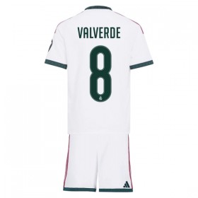 Camisolas Real Madrid Valverde 8 Criança 1º Equipamento Principal 2026-27 Manga Curta