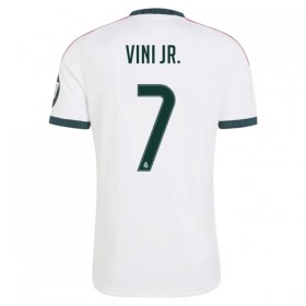 Camisolas Real Madrid Vini JR 7 1º Equipamento Principal 2026-27 Manga Curta