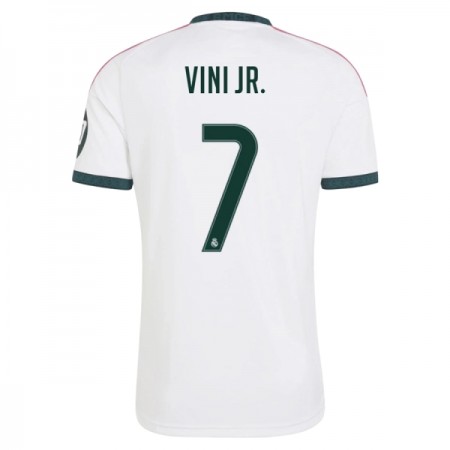 Camisolas Real Madrid Vini JR 7 1º Equipamento Principal 2026-27 Manga Curta Camisolas Real Madrid Vini JR 7 1º Equipamento Principal 2026-27 Manga Curta