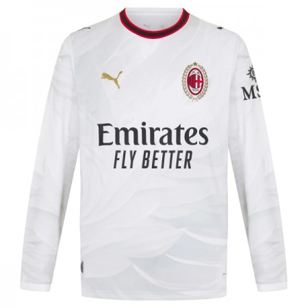 Camisolas AC Milan 2º Equipamento Alternativa 2026-27 Manga Comprida Camisolas AC Milan 2º Equipamento Alternativa 2026-27 Manga Comprida