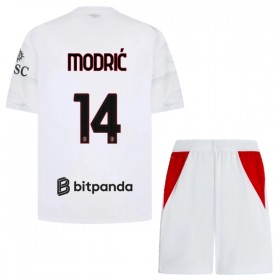 Camisolas AC Milan Modrić 14 Criança 2º Equipamento Alternativa 2026-27 Manga Curta