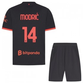 Camisolas AC Milan Modrić 14 Criança 3º Equipamento 2026-27 Manga Curta