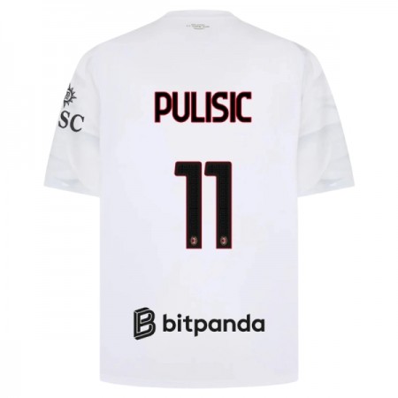 Camisolas AC Milan Pulisic 11 2º Equipamento Alternativa 2026-27 Manga Curta