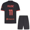 Camisolas AC Milan Pulisic 11 Criança 3º Equipamento 2026-27 Manga Curta