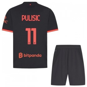 Camisolas AC Milan Pulisic 11 Criança 3º Equipamento 2026-27 Manga Curta