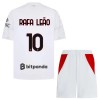 Camisolas AC Milan Rafael Leao 10 Criança 2º Equipamento Alternativa 2026-27 Manga Curta Camisolas AC Milan Rafael Leao 10 Criança 2º Equipamento Alternativa 2026-27 Manga Curta