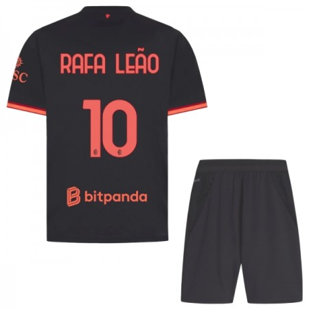 Camisolas AC Milan Rafael Leao 10 Criança 3º Equipamento 2026-27 Manga Curta Camisolas AC Milan Rafael Leao 10 Criança 3º Equipamento 2026-27 Manga Curta