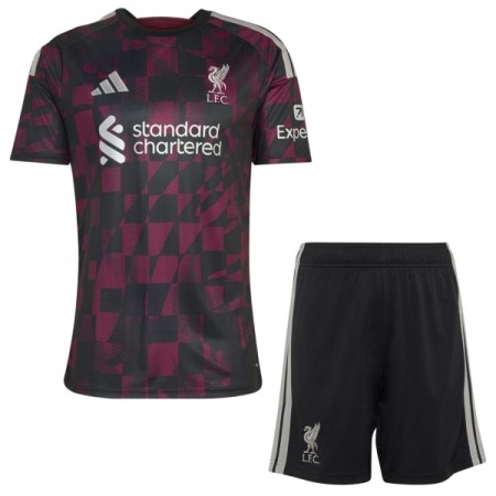 Camisolas Liverpool Criança 3º Equipamento 2026-27 Manga Curta