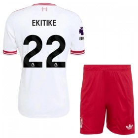 Camisolas Liverpool Ekitike 22 Criança 2º Equipamento Alternativa 2026-27 Manga Curta