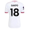 Camisolas Liverpool Gakpo 18 Criança 2º Equipamento Alternativa 2026-27 Manga Curta