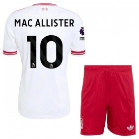 Camisolas Liverpool Mac Allister 10 Criança 2º Equipamento Alternativa 2026-27 Manga Curta