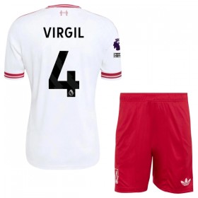 Camisolas Liverpool Virgil 4 Criança 2º Equipamento Alternativa 2026-27 Manga Curta