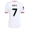 Camisolas Liverpool Wirtz 7 Criança 2º Equipamento Alternativa 2026-27 Manga Curta