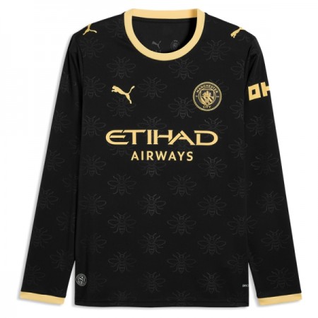 Camisolas Manchester City 2º Equipamento Alternativa 2026-27 Manga Comprida Camisolas Manchester City 2º Equipamento Alternativa 2026-27 Manga Comprida
