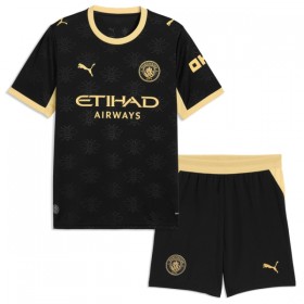 Camisolas Manchester City Criança 2º Equipamento Alternativa 2026-27 Manga Curta