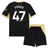 Camisolas Manchester City Foden 47 Criança 2º Equipamento Alternativa 2026-27 Manga Curta