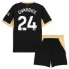 Camisolas Manchester City Gvardiol 24 Criança 2º Equipamento Alternativa 2026-27 Manga Curta