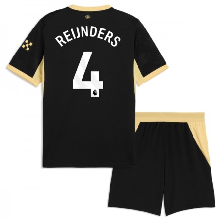 Camisolas Manchester City Reijnders 4 Criança 2º Equipamento Alternativa 2026-27 Manga Curta