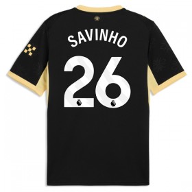 Camisolas Manchester City Savinho 26 2º Equipamento Alternativa 2026-27 Manga Curta