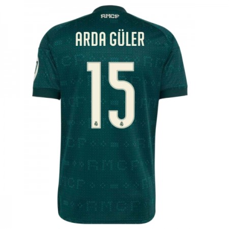 Camisolas Real Madrid Arda Guler 15 2º Equipamento Alternativa 2026-27 Manga Curta