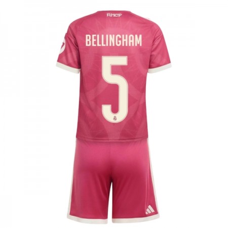 Camisolas Real Madrid Bellingham 5 Criança 3º Equipamento 2026-27 Manga Curta