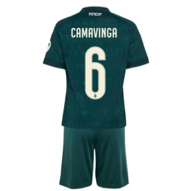 Camisolas Real Madrid Camavinga 6 Criança 2º Equipamento Alternativa 2026-27 Manga Curta