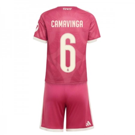 Camisolas Real Madrid Camavinga 6 Criança 3º Equipamento 2026-27 Manga Curta