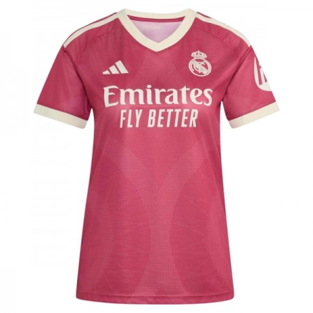 Camisolas Real Madrid Mulher 3º Equipamento 2026-27 Manga Curta Camisolas Real Madrid Mulher 3º Equipamento 2026-27 Manga Curta