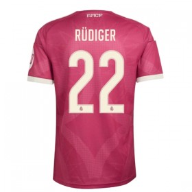 Camisolas Real Madrid Rudiger 22 3º Equipamento 2026-27 Manga Curta