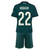 Camisolas Real Madrid Rudiger 22 Criança 2º Equipamento Alternativa 2026-27 Manga Curta