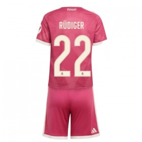 Camisolas Real Madrid Rudiger 22 Criança 3º Equipamento 2026-27 Manga Curta