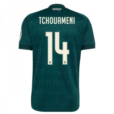Camisolas Real Madrid Tchouameni 14 2º Equipamento Alternativa 2026-27 Manga Curta Camisolas Real Madrid Tchouameni 14 2º Equipamento Alternativa 2026-27 Manga Curta