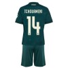Camisolas Real Madrid Tchouameni 14 Criança 2º Equipamento Alternativa 2026-27 Manga Curta Camisolas Real Madrid Tchouameni 14 Criança 2º Equipamento Alternativa 2026-27 Manga Curta