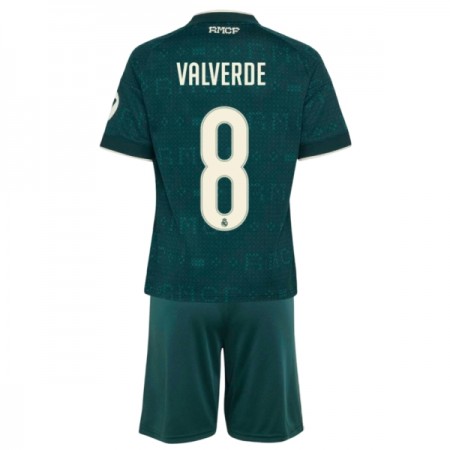 Camisolas Real Madrid Valverde 8 Criança 2º Equipamento Alternativa 2026-27 Manga Curta