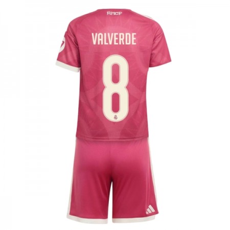 Camisolas Real Madrid Valverde 8 Criança 3º Equipamento 2026-27 Manga Curta Camisolas Real Madrid Valverde 8 Criança 3º Equipamento 2026-27 Manga Curta