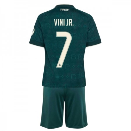 Camisolas Real Madrid Vini JR. 7 Criança 2º Equipamento Alternativa 2026-27 Manga Curta