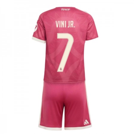 Camisolas Real Madrid Vini JR. 7 Criança 3º Equipamento 2026-27 Manga Curta Camisolas Real Madrid Vini JR. 7 Criança 3º Equipamento 2026-27 Manga Curta