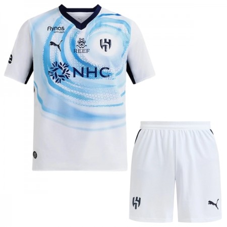 Camisolas Al Hilal SFC Criança 2º Equipamento Alternativa 2026-27 Manga Curta Camisolas Al Hilal SFC Criança 2º Equipamento Alternativa 2026-27 Manga Curta