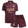 Camisolas AS Monaco Criança 2º Equipamento Alternativa 2026-27 Manga Curta Camisolas AS Monaco Criança 2º Equipamento Alternativa 2026-27 Manga Curta