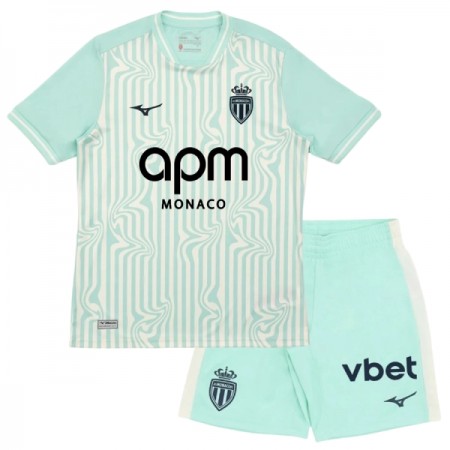 Camisolas AS Monaco Criança 3º Equipamento 2026-27 Manga Curta Camisolas AS Monaco Criança 3º Equipamento 2026-27 Manga Curta