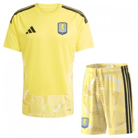 Camisolas Aston Villa Guarda Redes Criança 1º Equipamento Principal 2026-27 Manga Curta
