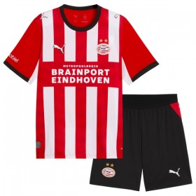 Camisolas PSV Eindhoven Criança 1º Equipamento Principal 2026-27 Manga Curta