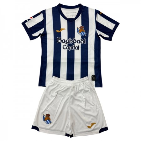 Camisolas Real Sociedad Criança 1º Equipamento Principal 2026-27 Manga Curta Camisolas Real Sociedad Criança 1º Equipamento Principal 2026-27 Manga Curta