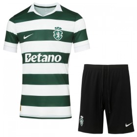 Camisolas Sporting CP Criança 1º Equipamento Principal 2026-27 Manga Curta