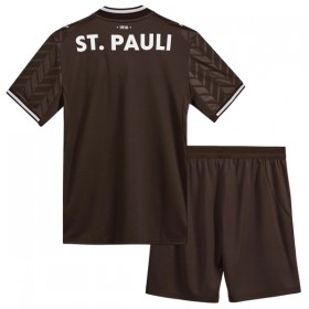 Camisolas St Pauli Criança 1º Equipamento Principal 2026-27 Manga Curta