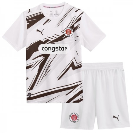 Camisolas St Pauli Criança 2º Equipamento Alternativa 2026-27 Manga Curta Camisolas St Pauli Criança 2º Equipamento Alternativa 2026-27 Manga Curta