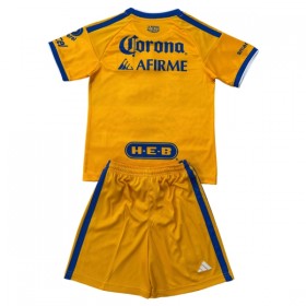 Camisolas Tigres UANL Criança 1º Equipamento Principal 2026-27 Manga Curta