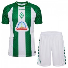 Camisolas Werder Bremen Criança 1º Equipamento Principal 2026-27 Manga Curta