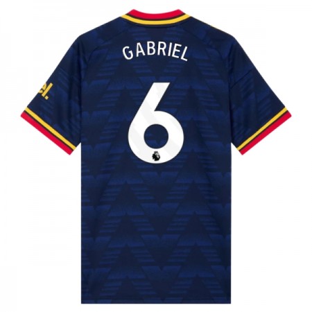 Camisolas Arsenal Gabriel 6 2º Equipamento Alternativa 2026-27 Manga Curta Camisolas Arsenal Gabriel 6 2º Equipamento Alternativa 2026-27 Manga Curta