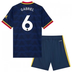 Camisolas Arsenal Gabriel 6 Criança 2º Equipamento Alternativa 2026-27 Manga Curta